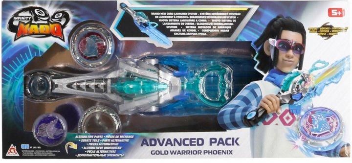Волчок Infinity Nado VI серия Advanced Pack Gold Warrior Phoenix Золотой Воин Феникс