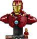 LEGO&reg; | Marvel Бюст Железного Человека MK4, конструктор модели для взрослых с минифигуркой 76327