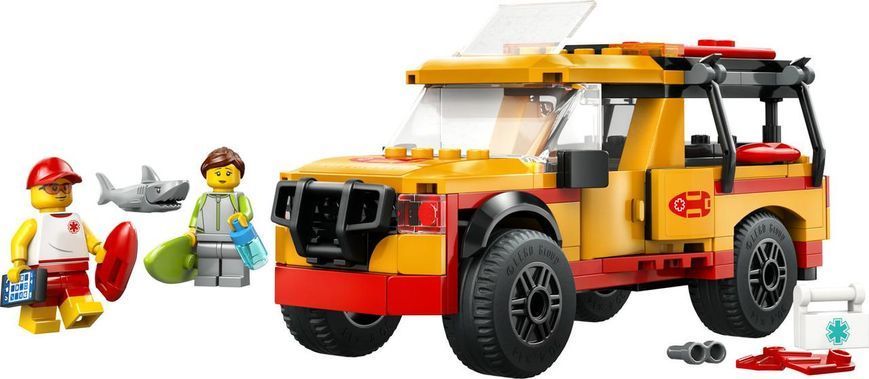 Конструктор LEGO City Пляжна рятувальна вантажівка 60453
