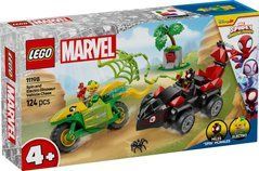 Конструктор LEGO Super Heroes Перегони на електромобілях з динозаврами 11198