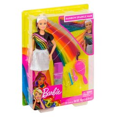 Кукла Barbie Радужная и блестящая FXN96