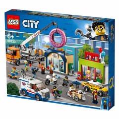Конструктор LEGO City Відкриття магазину пончиків 60233