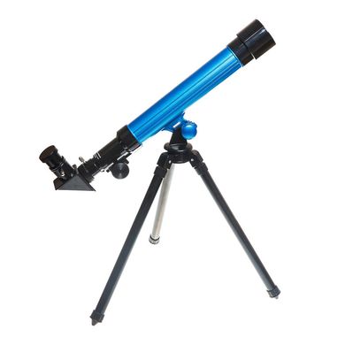 Астрономічний телескоп зі збільшенням у 20-30-40 разів з діагональним дзеркалом і штативом (Ø лінзи