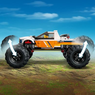 Конструктор LEGO® LEGO City Пригоди на позашляховику 4x4 252 деталей (60387)