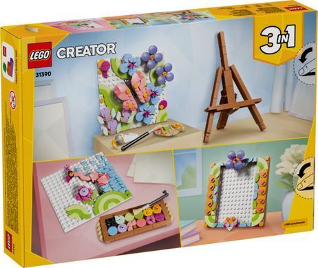 LEGO&reg; Creator 3 в 1 Декоративний живопис &laquo;Квіткове мистецтво&raquo; 31390