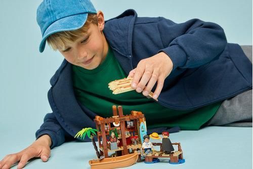 LEGO ONE PIECE Хатина у Селищі Вітряків 75636