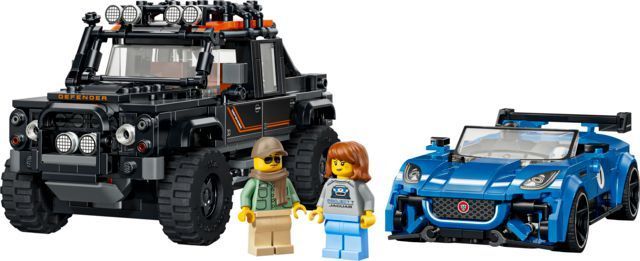 LEGO&reg; Speed Champions Jaguar Project 7 и Land Rover Defender 77264
