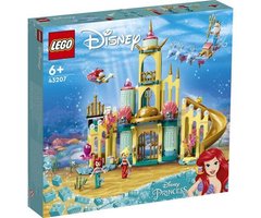 Конструктор LEGO Disney Princess Подводный дворец Ариэль 498 деталей 43207