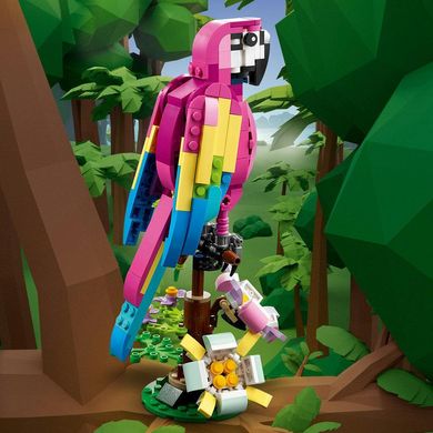 LEGO Creator Экзотический розовый попугай 31144
