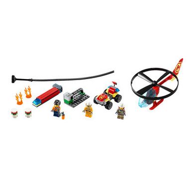 Конструктор LEGO® City Пожежний загін на вертольоті (60248)