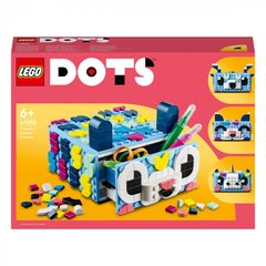 Конструктор LEGO® DOTS Креативний ящик «Тварини» 643 деталей (41805)