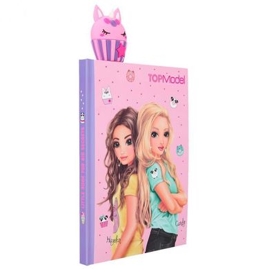 Дневник для девочек с закладкой Top Model CANDY CAKE