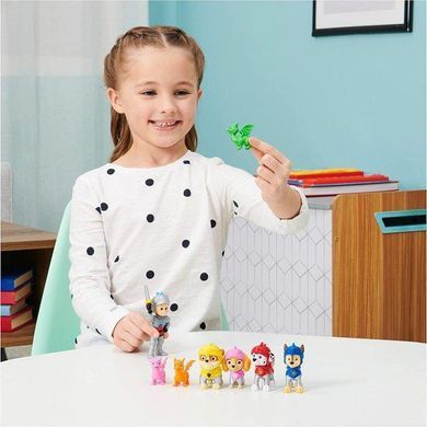 Набор Щенячий Патруль 8 фигурок Paw Patrol Rescue Knights Ryder Spin Master 6062122
