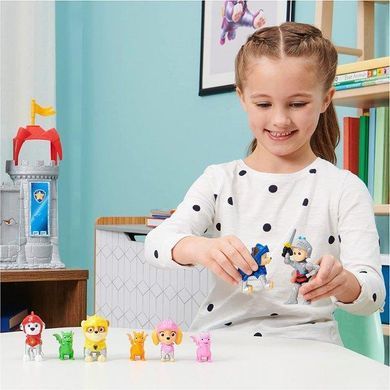 Набор Щенячий Патруль 8 фигурок Paw Patrol Rescue Knights Ryder Spin Master 6062122