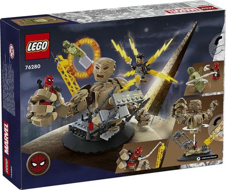 Конструктор LEGO® Marvel Человек-паук vs. Песчаный человек: Решающая битва 76280