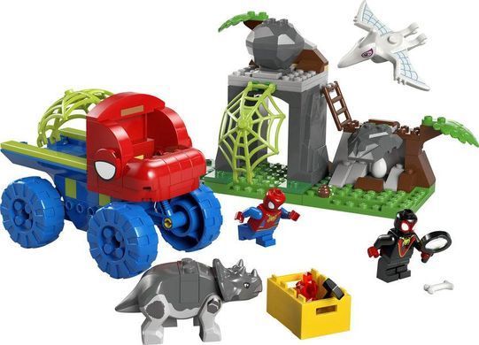 Конструктор LEGO Super Heroes Динозаврячий рятувальний транспорт команди Павука 11199