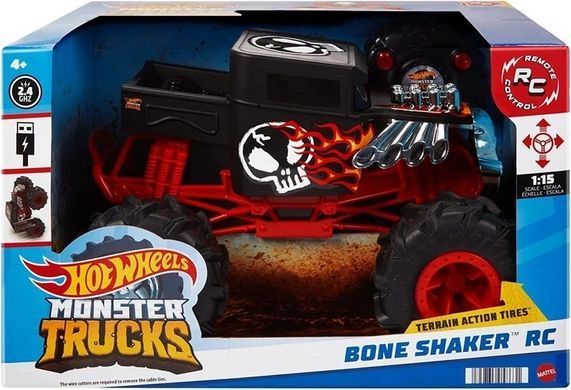 Hot Wheels R/C Monster Trucks 1:15 Scale Bone Shaker | Mattel