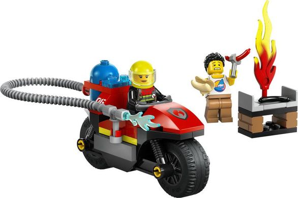 LEGO® City Пожежний рятувальний мотоцикл 60410