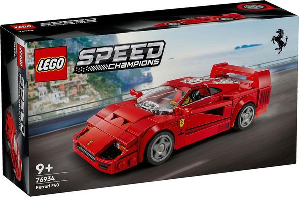 LEGO® Speed Champions Суперкар Ferrari F40 Іграшковий транспорт 76934