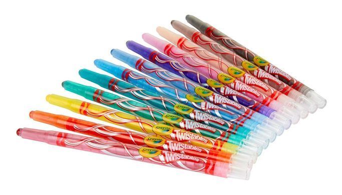 Набір воскової крейди CRAYOLA "Твіст", що викручується, 12 шт