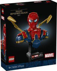 LEGO&reg; ǀ Marvel Погруддя Залізної Людини-Павука Колекційний конструктор для дорослих 76326