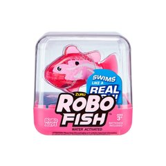 Интерактивная игрушка Robo Alive - Роборибка (розовая)