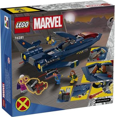 Конструктор LEGO® Marvel X-Jet Людей Ікс 76281