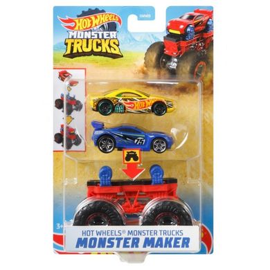 Набір із 2 машинок "Творець монстрів" серії "Monster Trucks" Hot Wheels (в ас.)