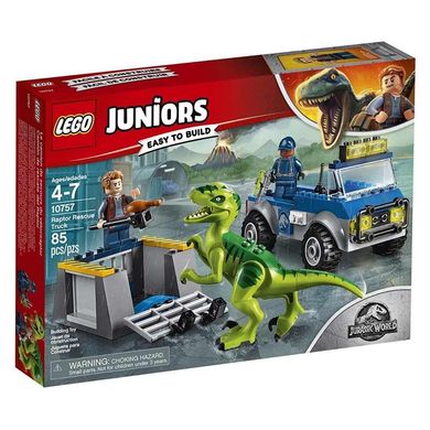 Конструктор LEGO Juniors Рятувальний вантажівка раптора (10757