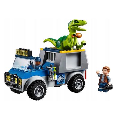Конструктор LEGO Juniors Спасательный грузовик раптора (10757