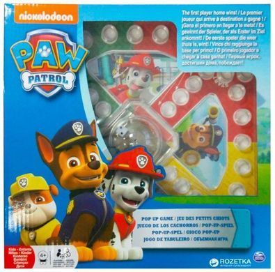 Гра настільна з кнопкою Spin Master Games Щенячий патруль SM98282/6028796