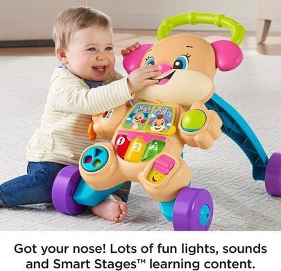 Fisher-Price Ходунки толкатели щенок сестричка смейся и учись FHY95