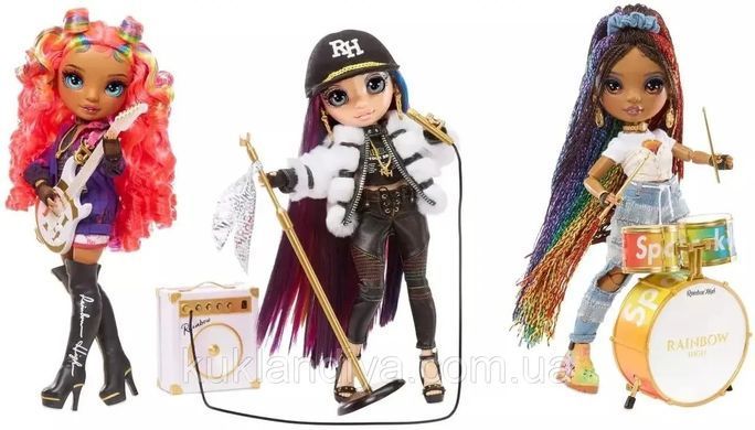 Кукла Rainbow High Rockstar Lyric Lucas Fashion Doll, 423232