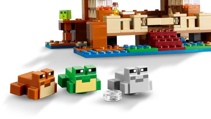 LEGO Minecraft Будинок у формі жаби (21256)