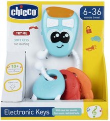 Погремушка музыкальная Chicco Электронные ключи, со световыми эффектами (11163.00)