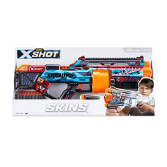 Быстрострельный бластер Zuru X-Shot Skins Last Stand Apocalypse, 16 патронов (36518D)