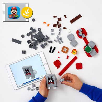 Конструктор LEGO Super Mario Неприємності у фортеці Вомпа додатковий набір 133 деталі (71364