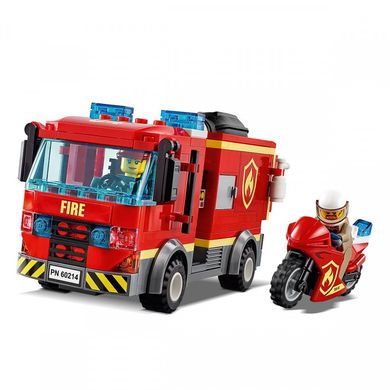 Конструктор LEGO City Пожежа в бургер-барі (60214