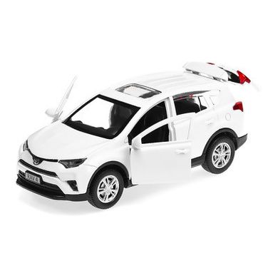 Автомодель Технопарк Toyota RAV4 1:32 біла інерційна RAV4-WH