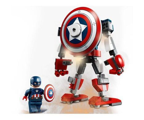 Конструктор LEGO Super Heroes Робоброня Капітана Америки 76168
