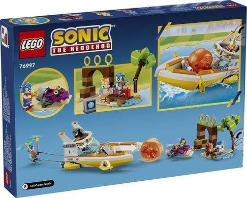 LEGO&reg; Sonic the Hedgehog&trade; Човен із &laquo;Пригод Тейлза&raquo; Іграшка 76997