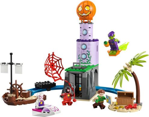 LEGO® Marvel Команда Паука на маяке Зеленого Гоблина 10790