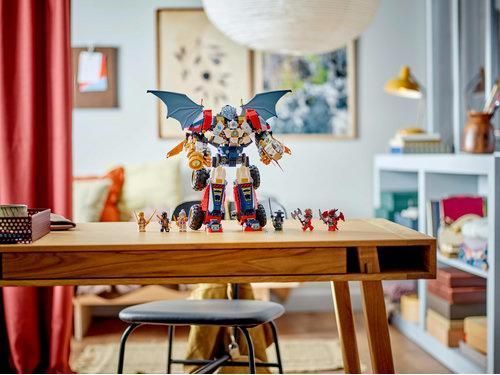 Конструктор LEGO Ninjago Ультраобʼєднувальний робот Зейна 71834