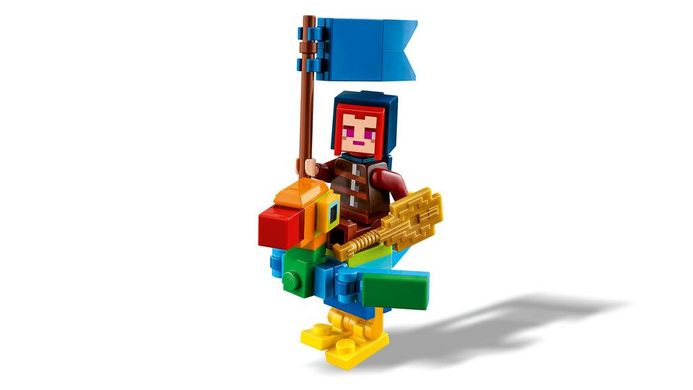 LEGO® Minecraft Legends® «Сутичка з пожирачем» (21257)