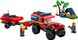 LEGO® City Пожежний позашляховик з рятувальним човном 60412