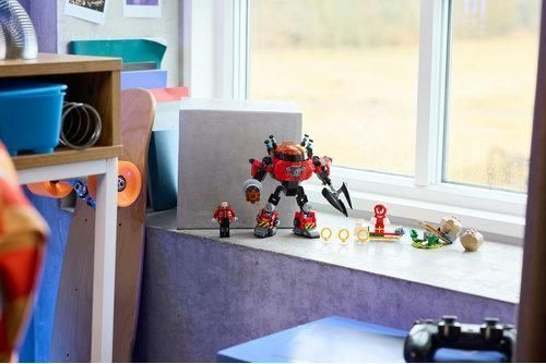 LEGO&reg; Sonic the Hedgehog&trade; Knuckles проти Dr. Eggman Egg Crusher Mech Ігровий набір 77005