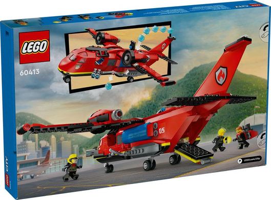 LEGO® City Пожежний рятувальний літак 60413
