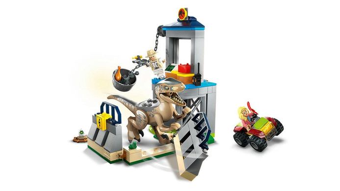 Конструктор LEGO Jurassic World™ Побег велоцираптора 76957