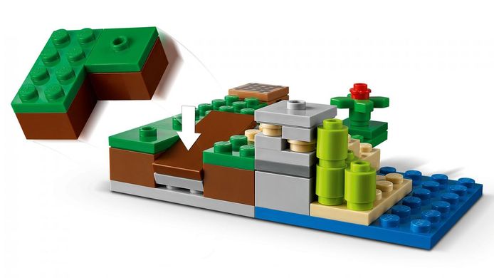 LEGO 21177 Minecraft Засада Крипера