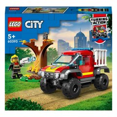 Конструктор LEGO® LEGO City Пожежно-рятувальний позашляховик 97 деталей (60393)